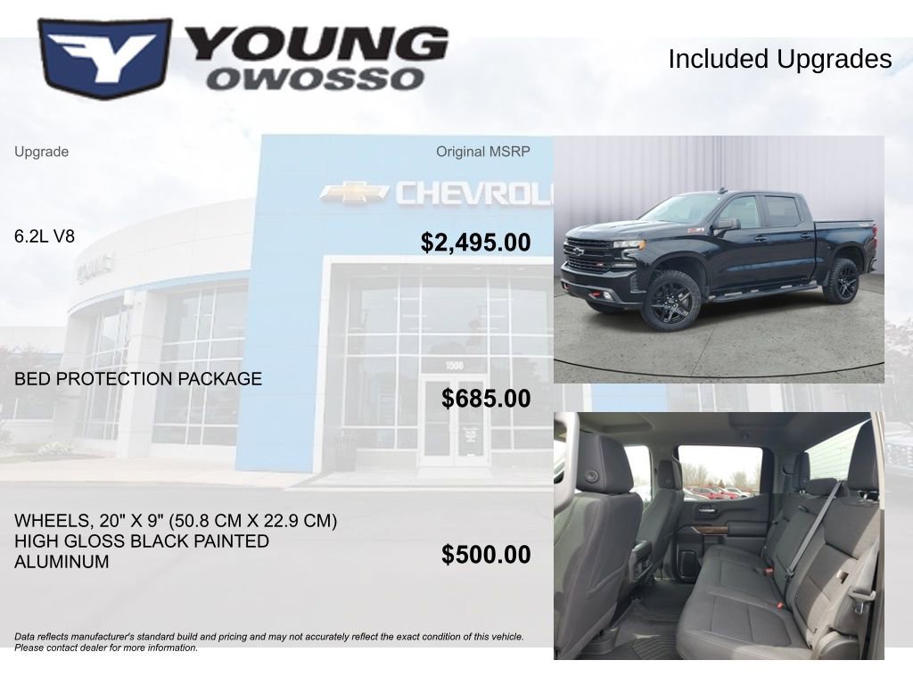 Used 2022 Chevrolet Silverado 1500 LT Trail Boss w/ Bed Protection Package image 4