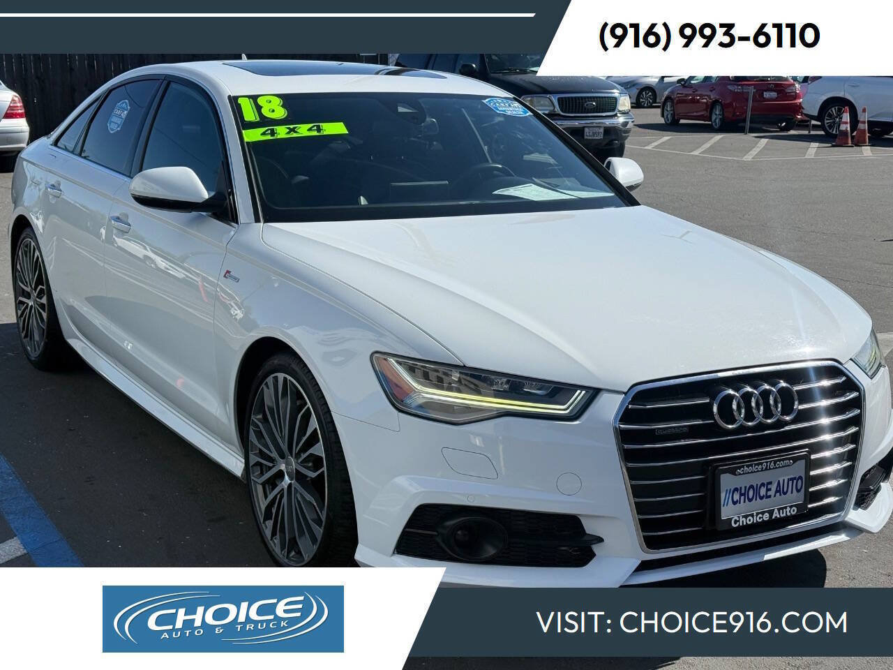 Used 2018 Audi A6 3.0T Premium Plus w/ Premium Plus Package