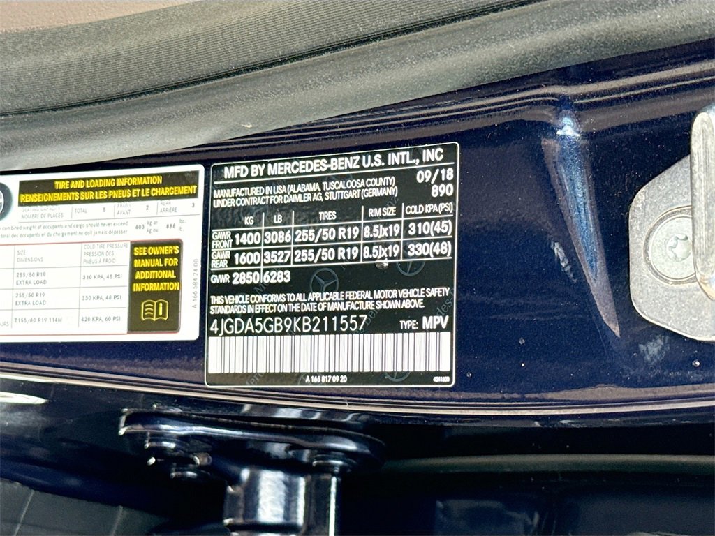 Used 2019 Mercedes-Benz GLE 400 4MATIC w/ Premium 1 Package image 36