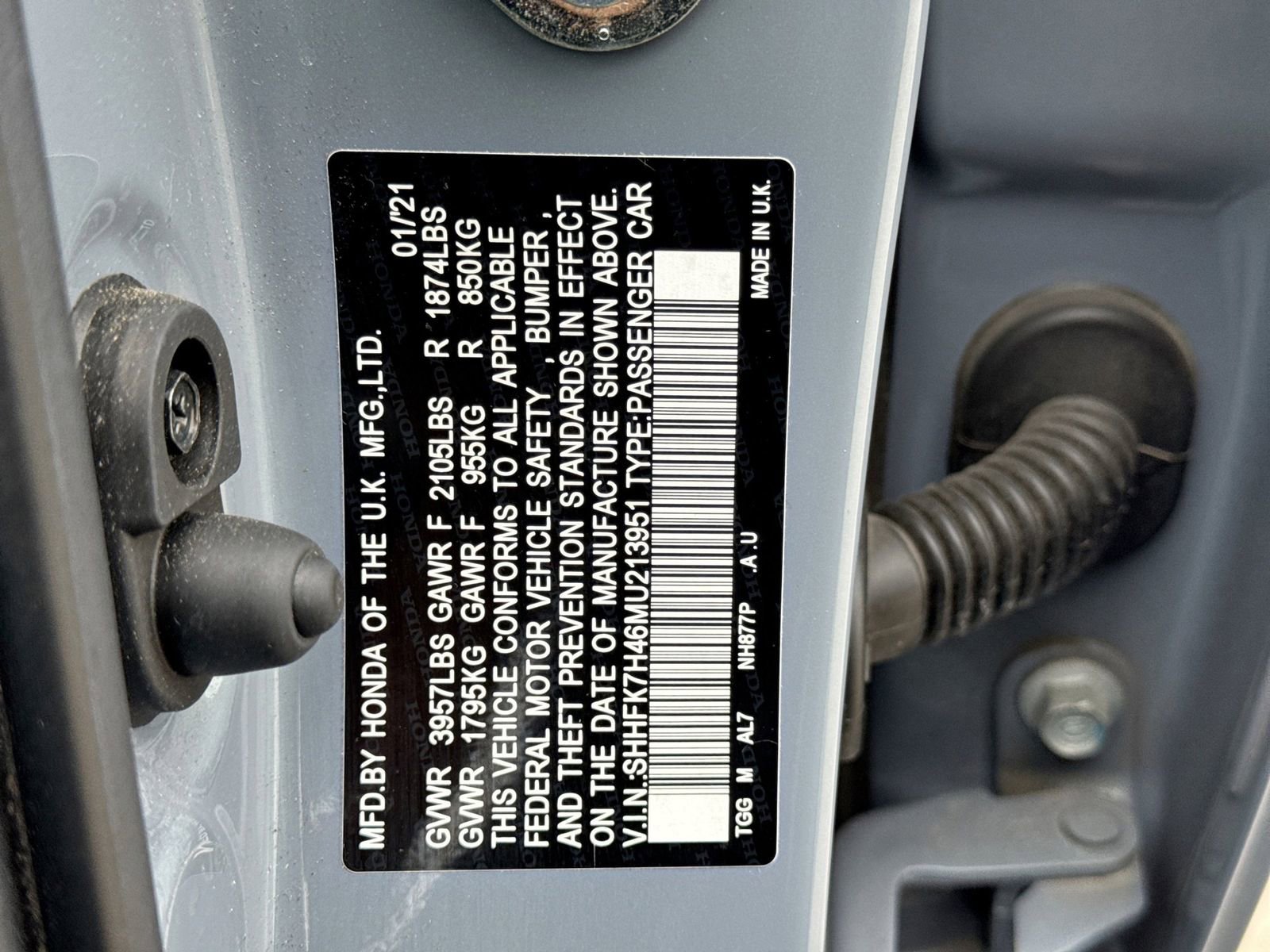 Used 2021 Honda Civic Sport image 35