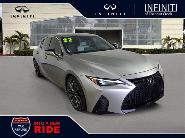 Used 2022 Lexus IS 350 F Sport w/ Accessory Package image 1
