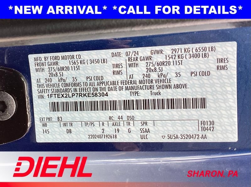 Used 2024 Ford F150 STX AWD/4WD image 21