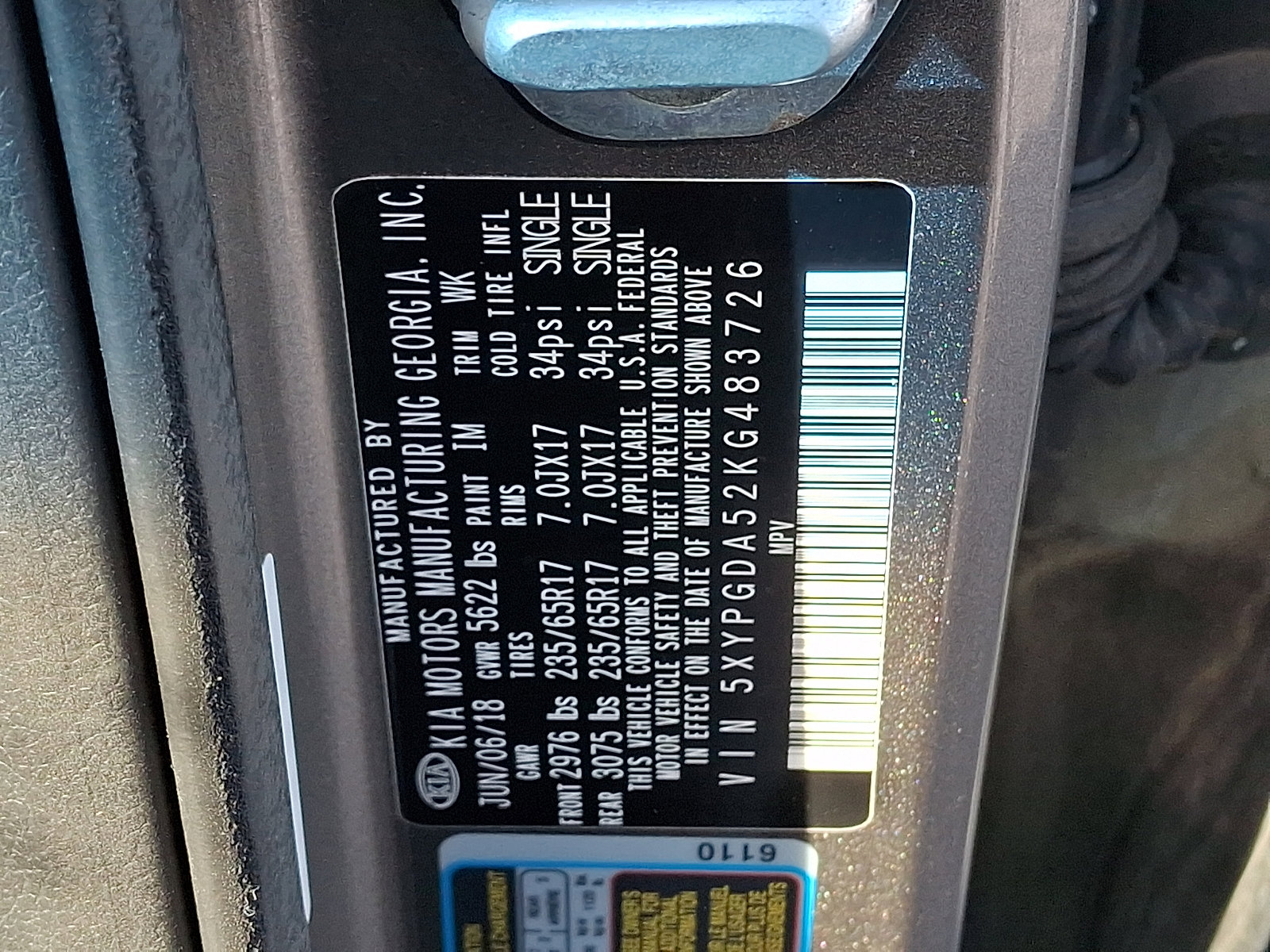 Used 2019 Kia Sorento AWD V6 image 30