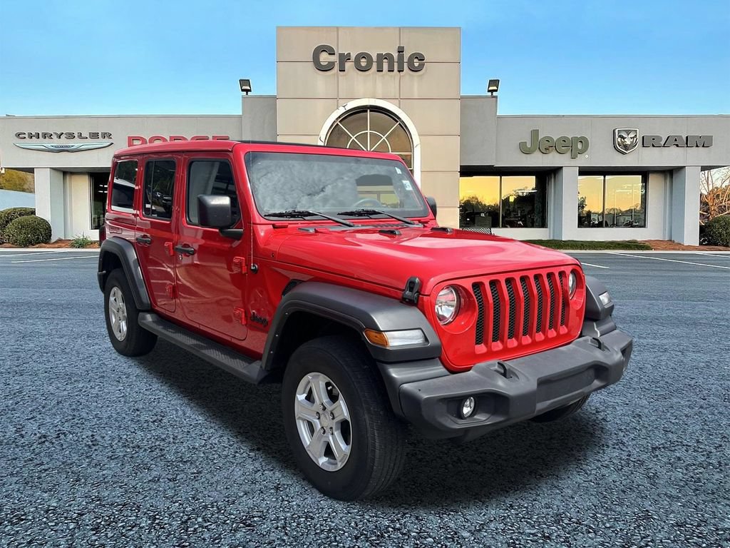 Used 2023 Jeep Wrangler Unlimited Sport w/ Sun And Sound Package