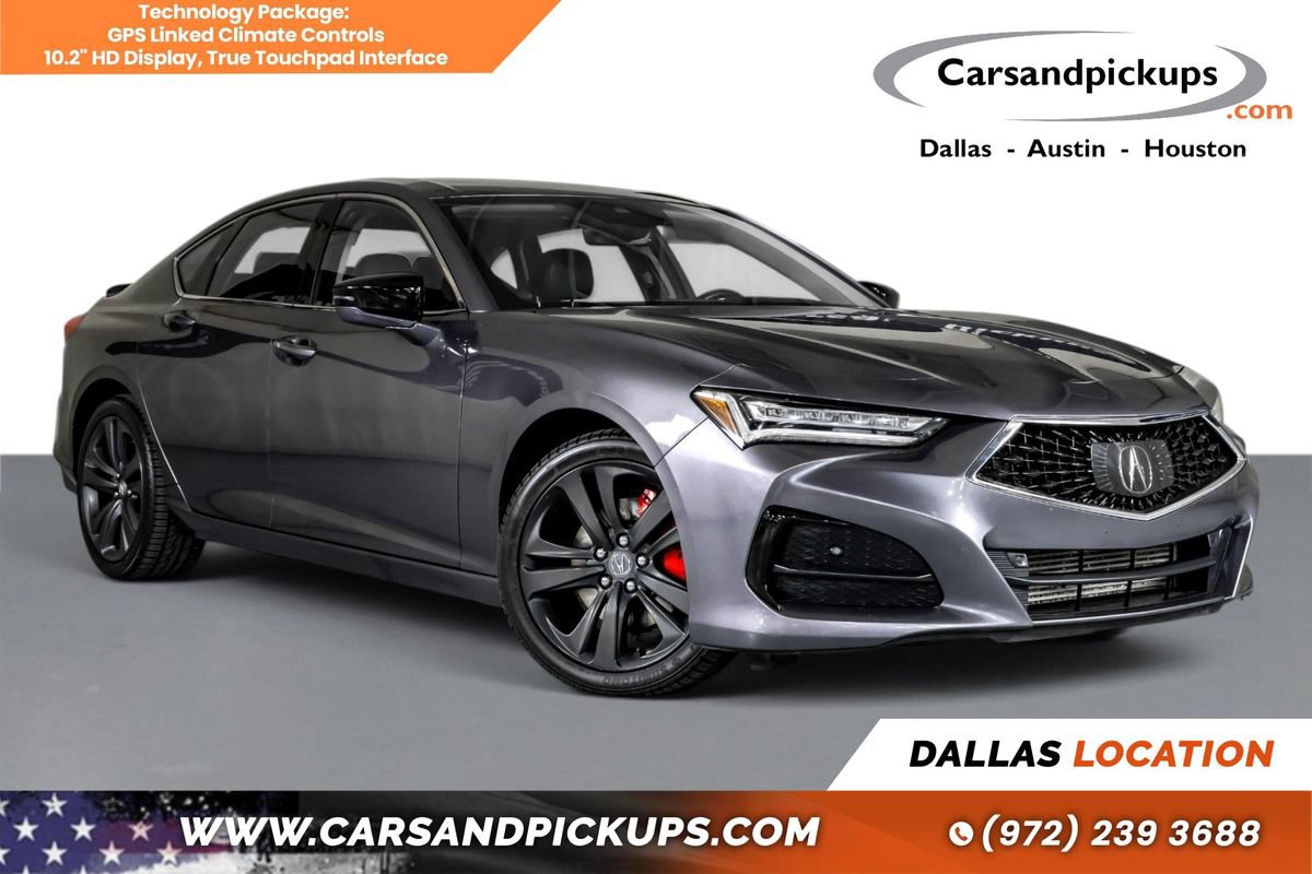 Used 2021 Acura TLX w/ Technology Package AWD/4WD image 1