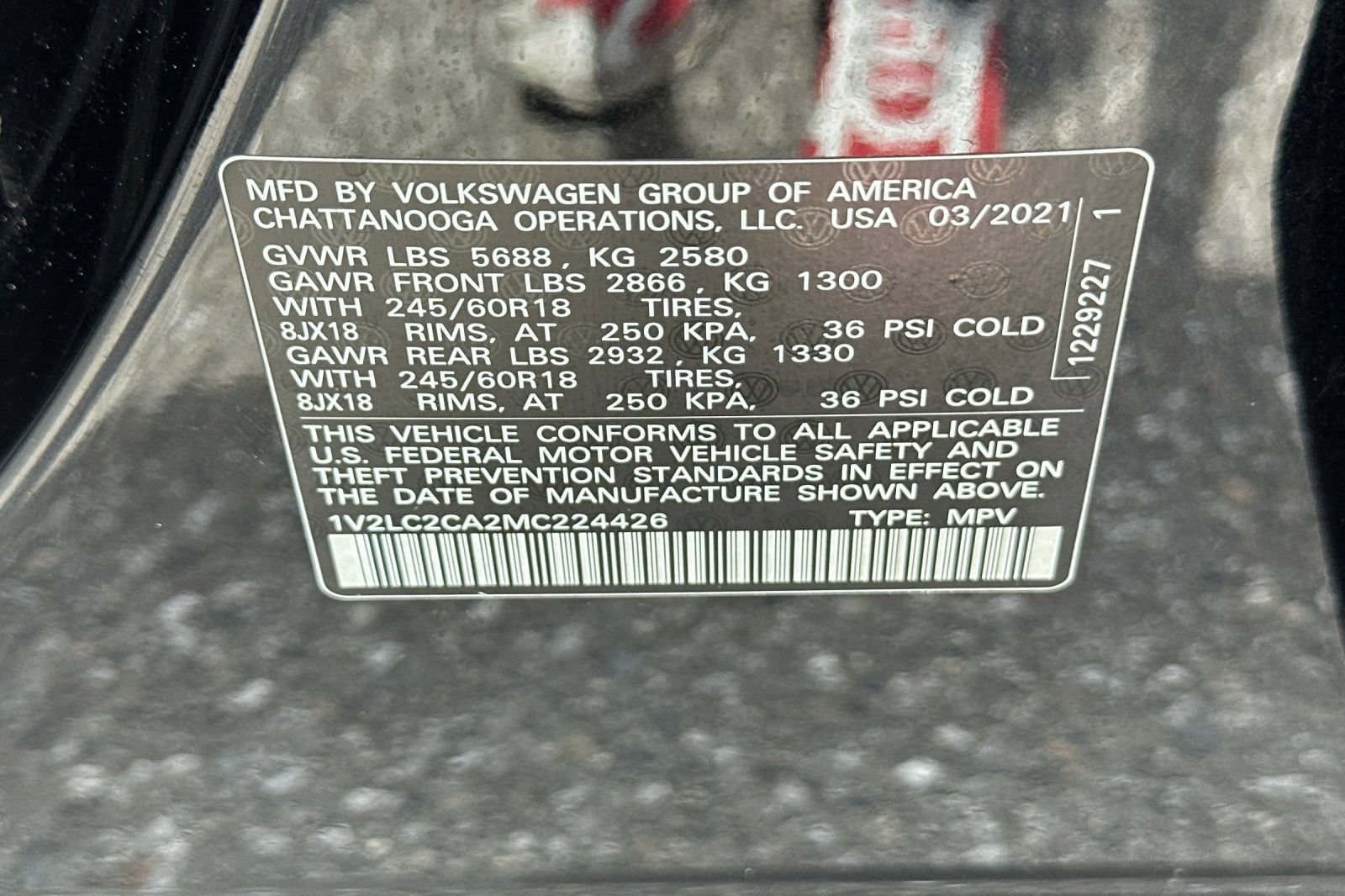 Used 2021 Volkswagen Atlas Cross Sport SE AWD/4WD image 28
