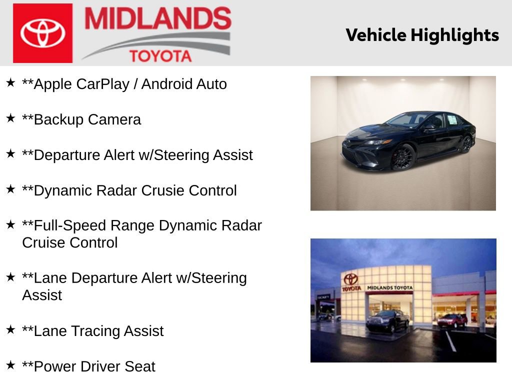 Used 2024 Toyota Camry TRD w/ TRD Package w/JBL Audio video 2