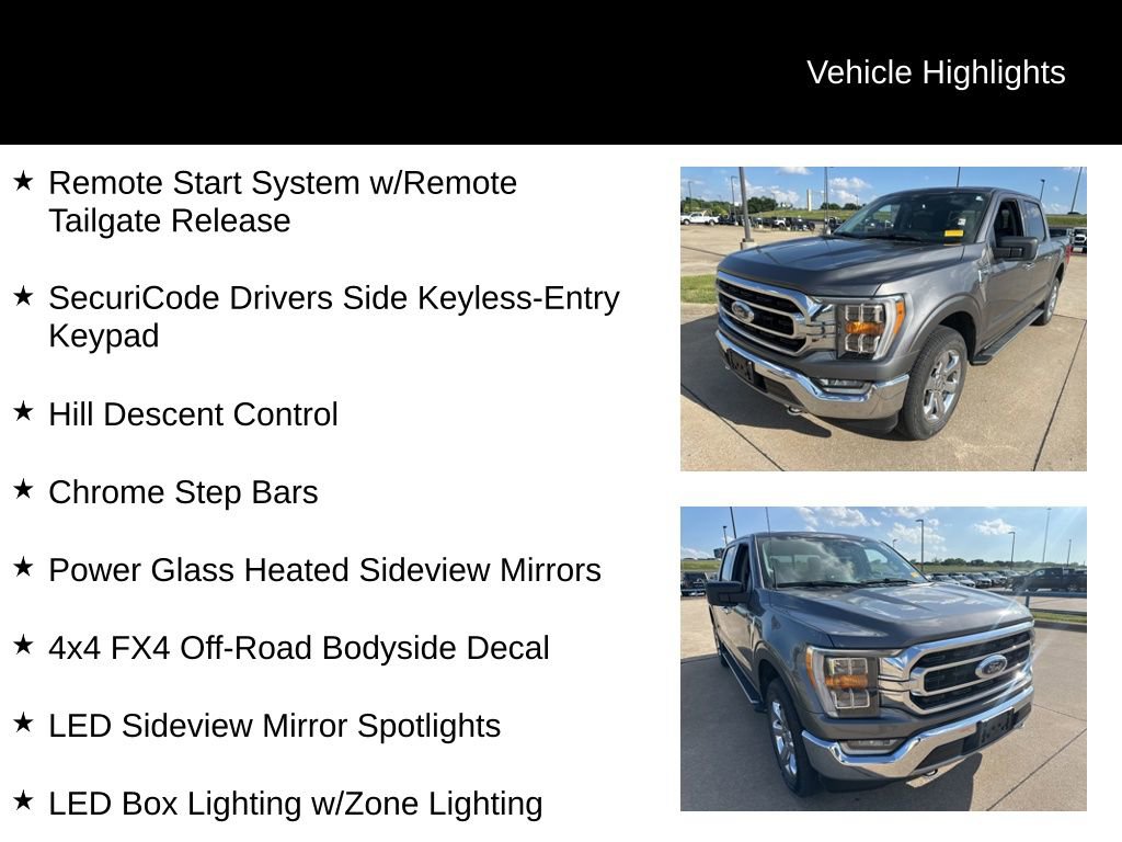 Used 2021 Ford F150 XLT w/ Equipment Group 302A High AWD/4WD image 6