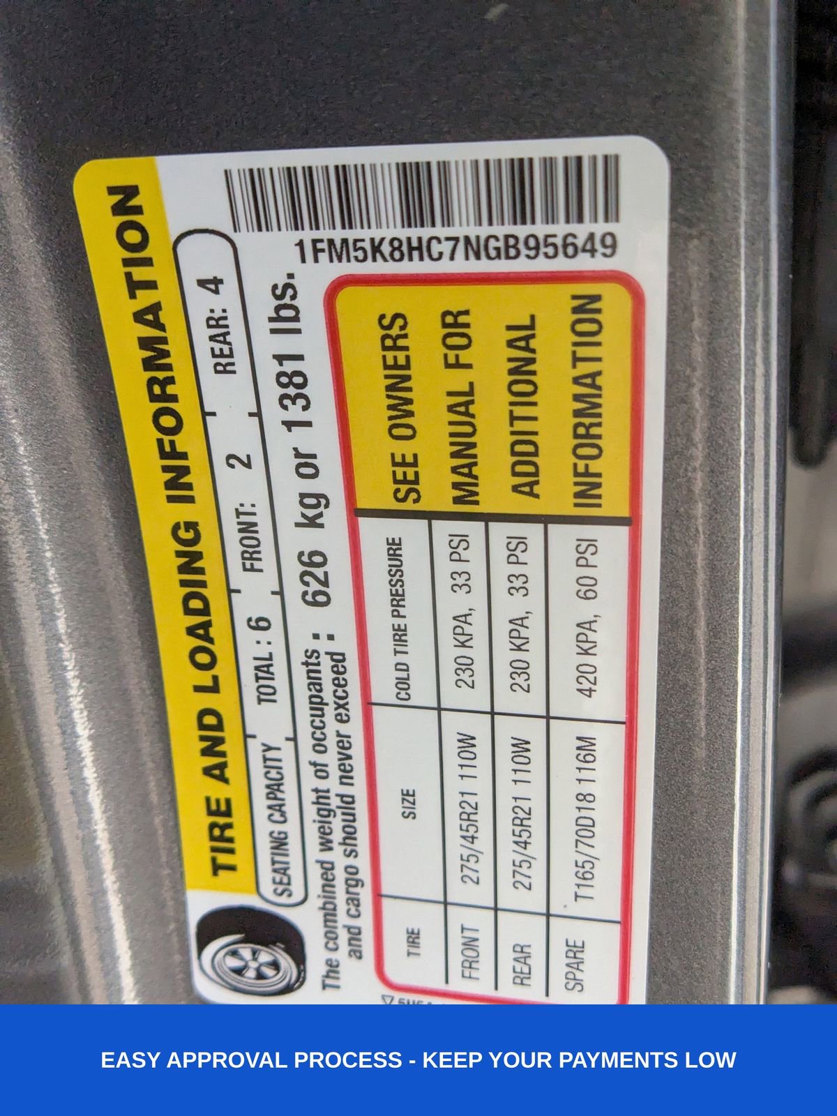 Used 2022 Ford Explorer Platinum w/ Equipment Group 601A image 25