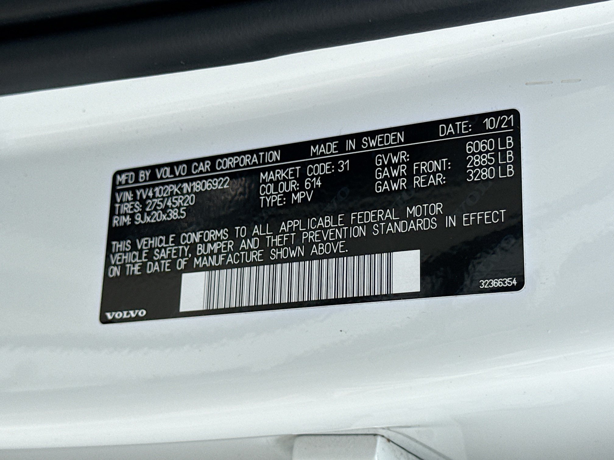 Used 2022 Volvo XC90 T5 Momentum w/ Protection Package Premier AWD/4WD image 45