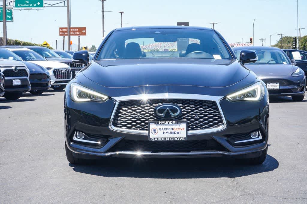 Used 2022 INFINITI Q60 3.0t Luxe w/ Essential Package RWD image 2