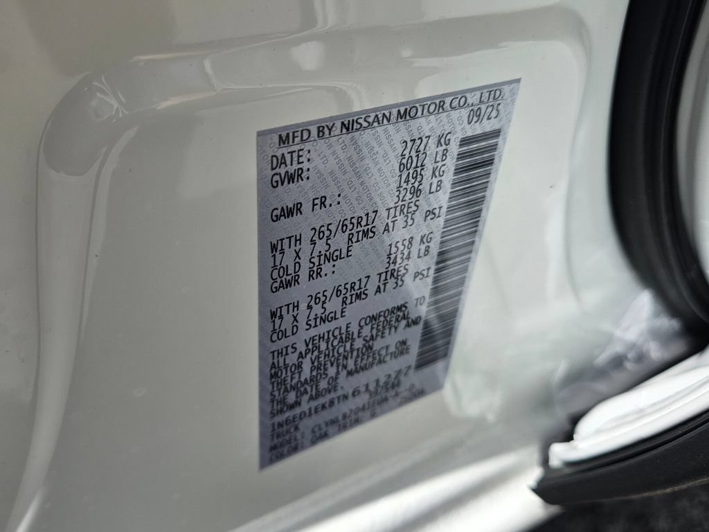 New 2026 Nissan Frontier SV w/ Tow Package AWD/4WD image 18