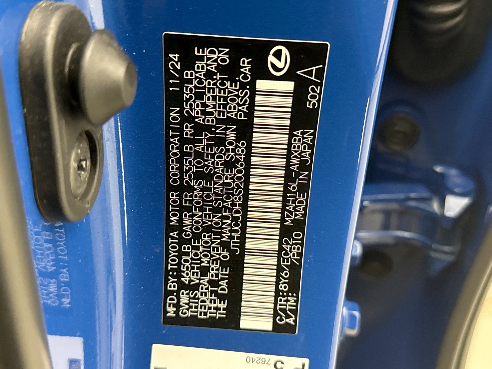 Used 2025 Lexus UX 300h AWD w/ Accessory Package (Z1) image 24