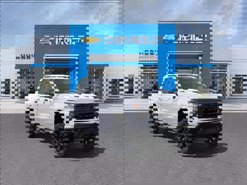 New 2025 Chevrolet Silverado 1500 Custom Trail Boss w/ Turbomax Blackout Package