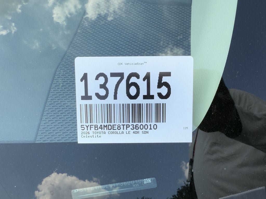 New 2026 Toyota Corolla LE FWD image 17