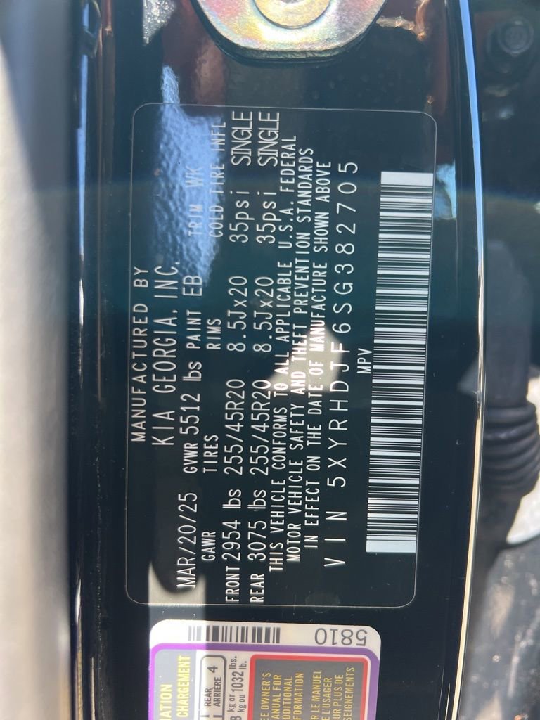 Certified 2025 Kia Sorento EX w/ Panoramic Sunroof Package image 29