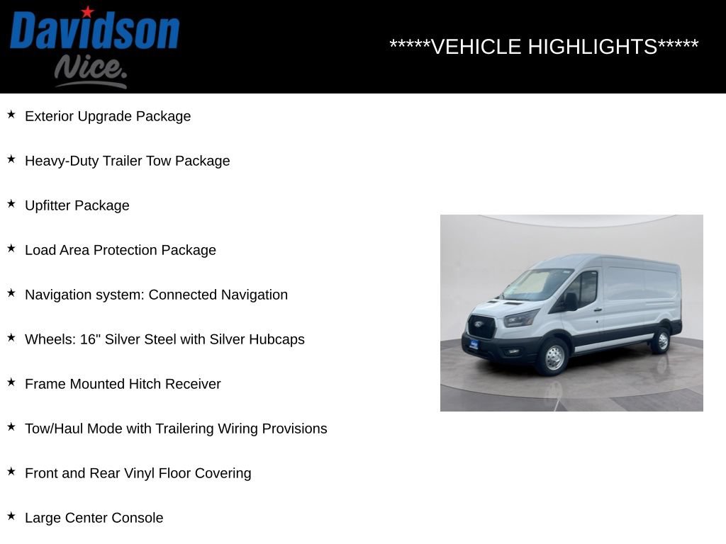 New 2026 Ford Transit 250 148 Medium Roof Extended AWD w/ Upfitter Package image 4