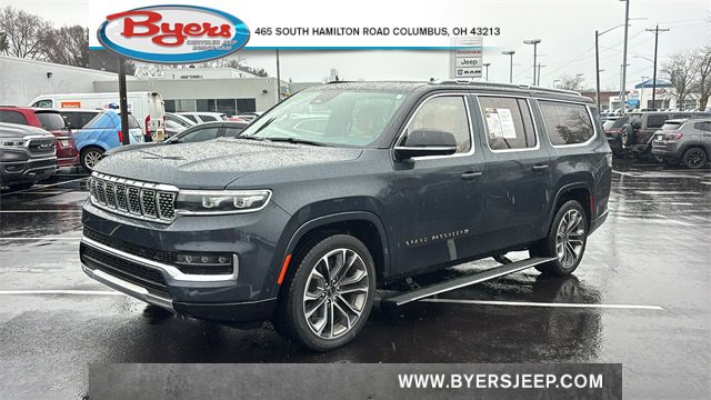 Used 2023 Jeep Grand Wagoneer L Series III w/ Rear Seat Video Group 1 image 1