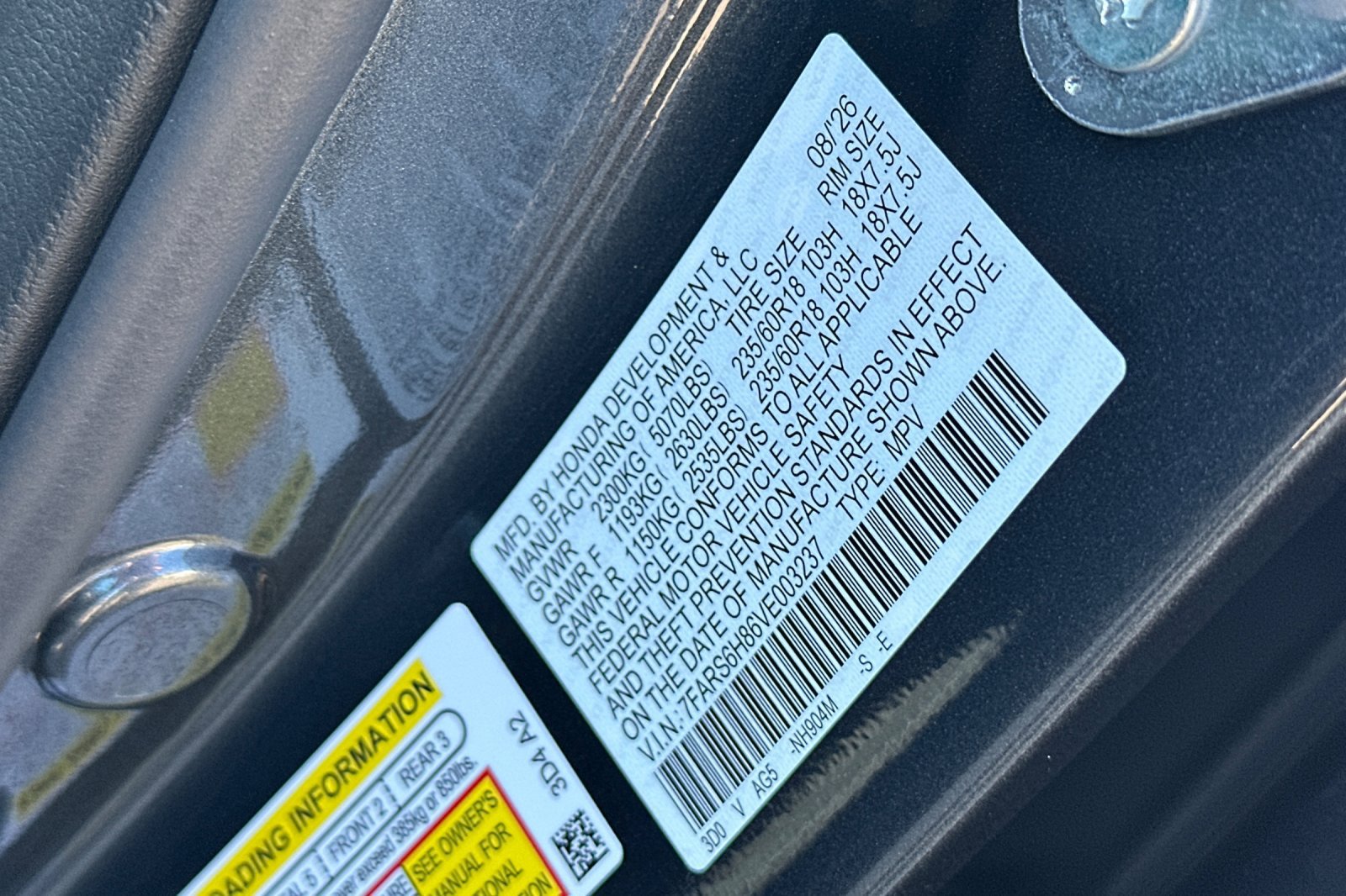 New 2027 Honda CR-V Sport-L image 25