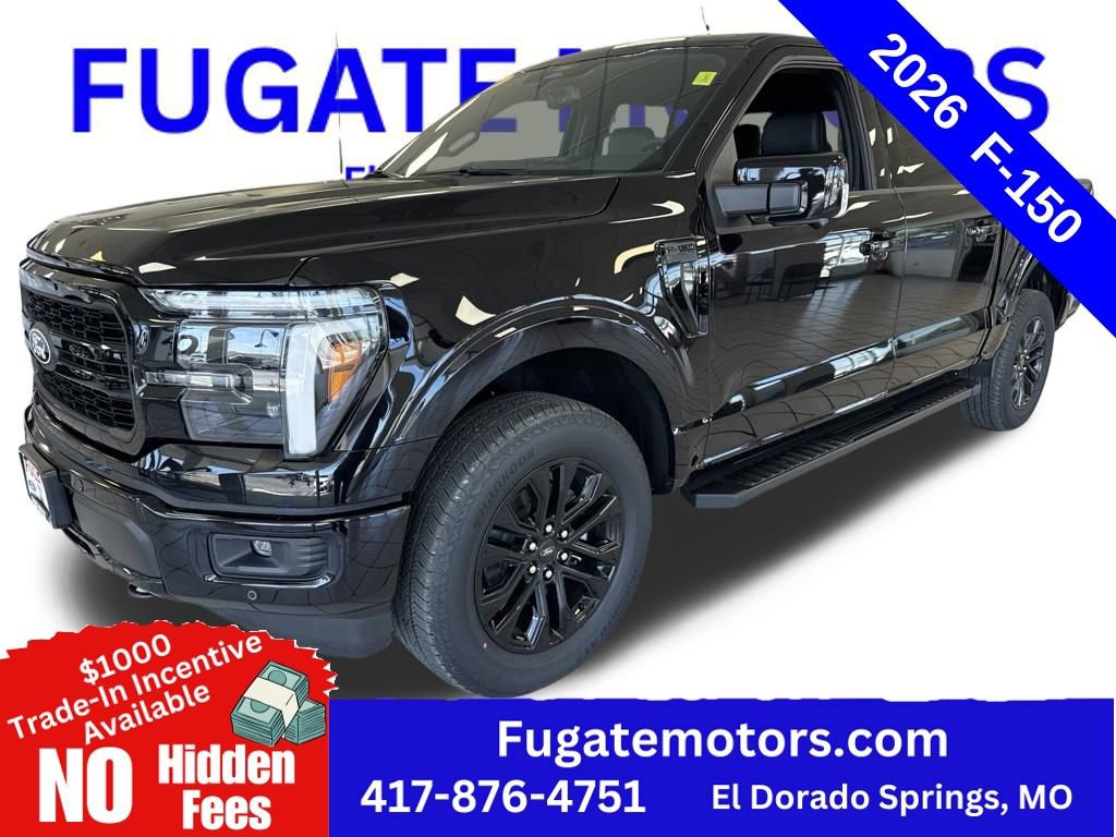 New 2026 Ford F150 Lariat w/ Equipment Group 501A Mid
