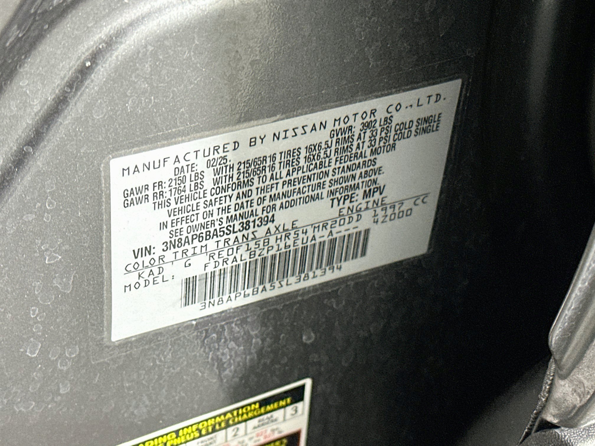 Used 2025 Nissan Kicks S FWD image 12