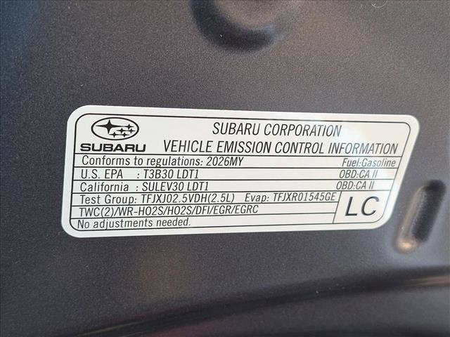 New 2026 Subaru Crosstrek 2.5i Premium AWD/4WD image 19