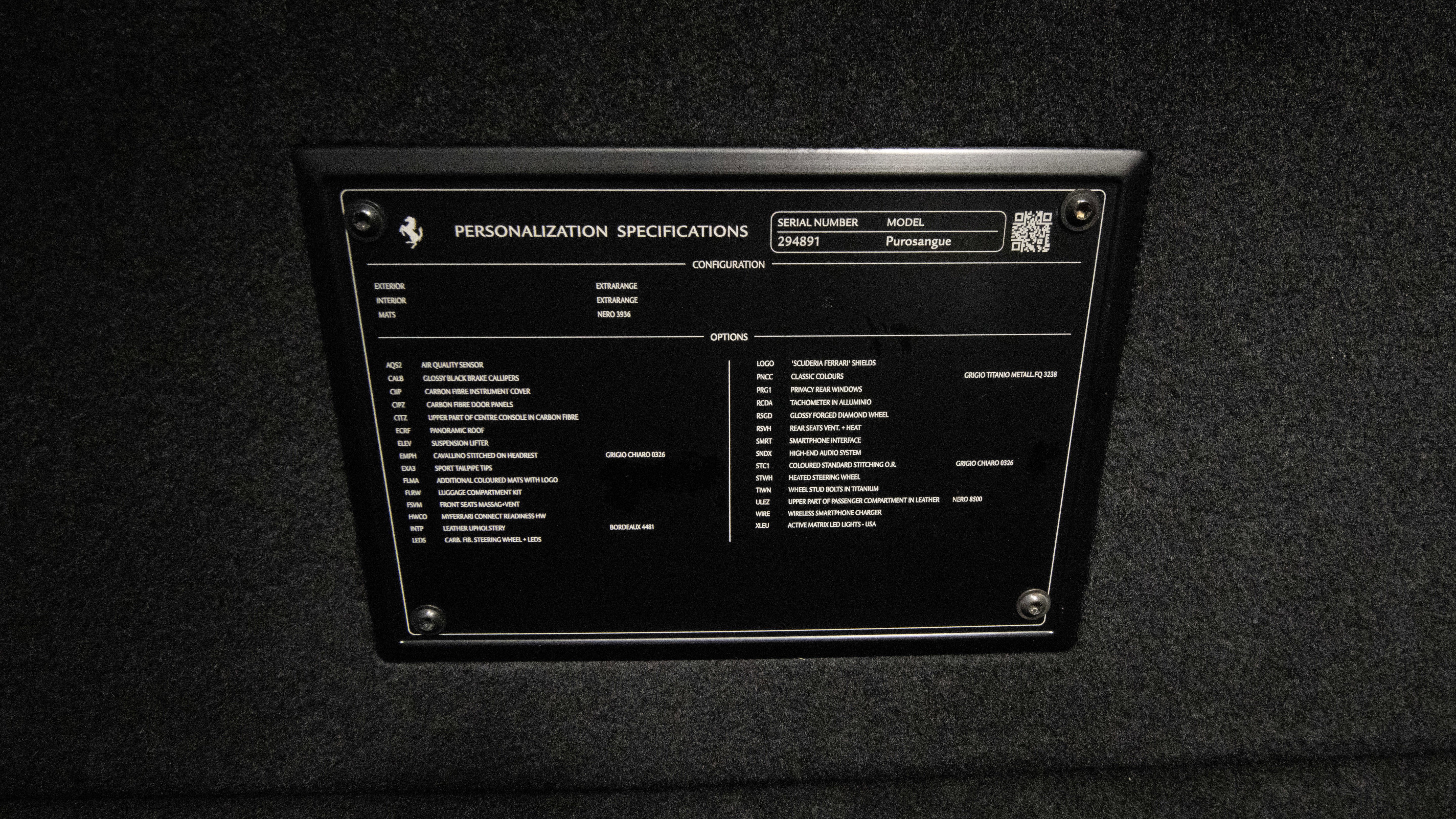 Certified 2023 Ferrari Purosangue AWD/4WD image 40