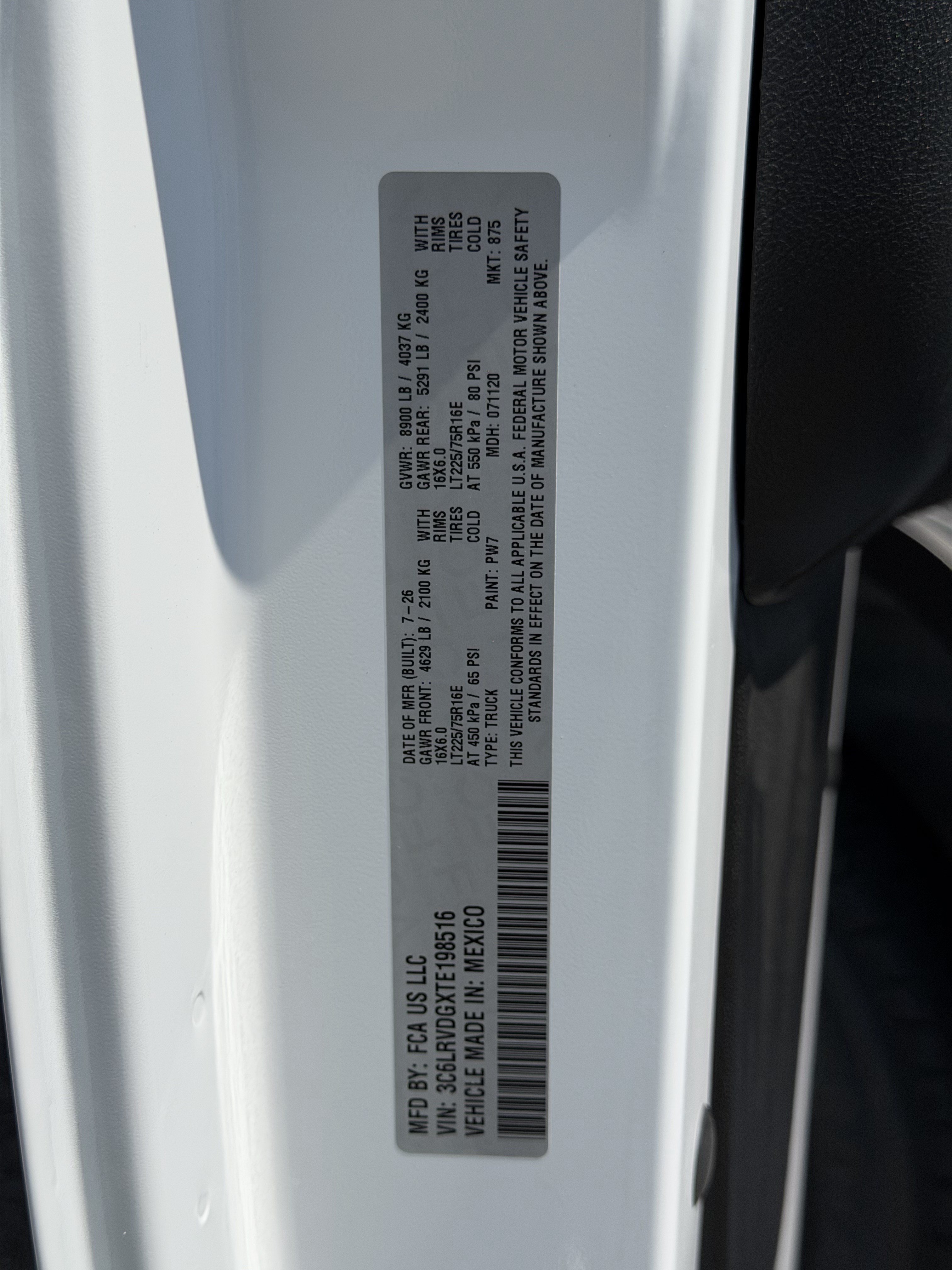 New 2026 RAM ProMaster 2500 w/ Convenience Group FWD image 36