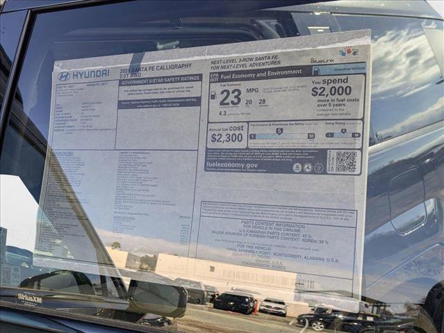 New 2025 Hyundai Santa Fe Calligraphy image 18