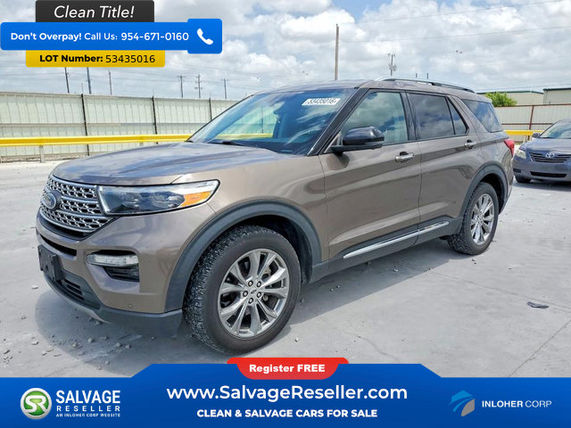 Used 2021 Ford Explorer Limited w/ Equipment Group 301A AWD/4WD image 1