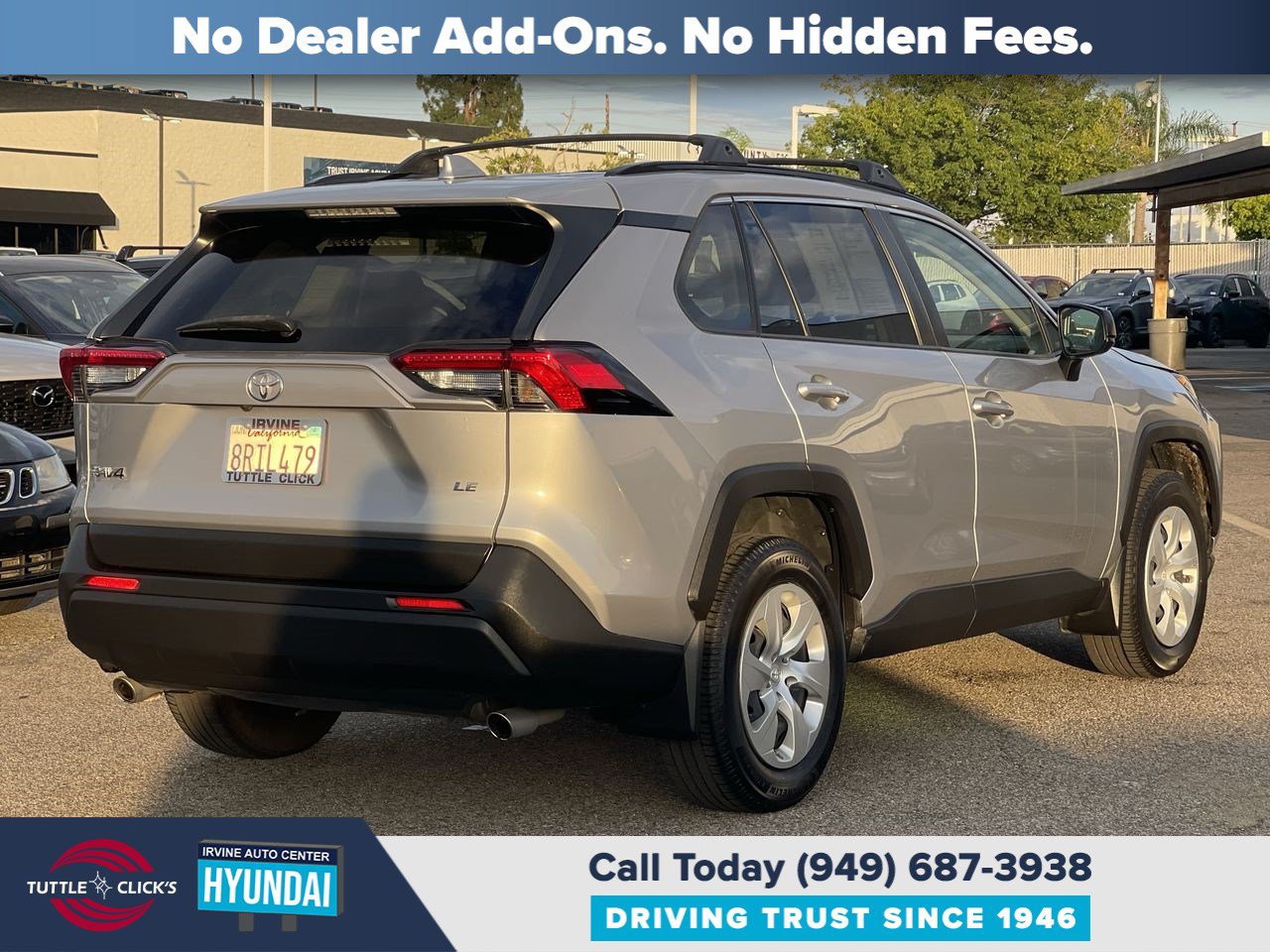 Used 2020 Toyota RAV4 LE w/ All Weather Liner Package FWD image 9