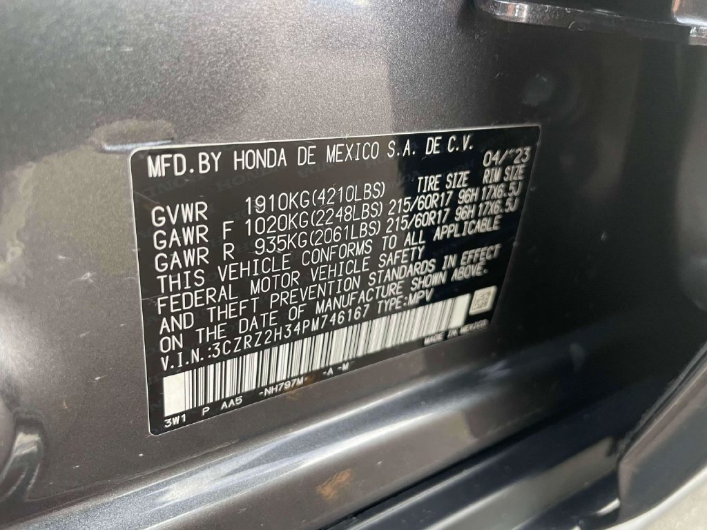 Certified 2023 Honda HR-V LX image 33