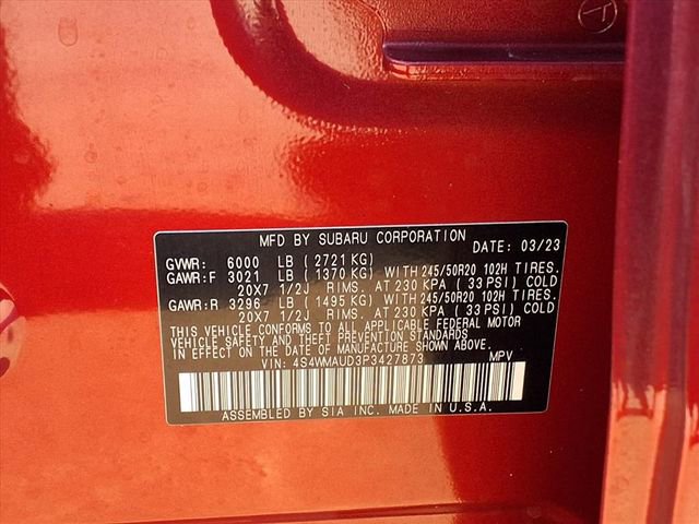 Certified 2023 Subaru Ascent Limited w/ Technology Package AWD/4WD image 10