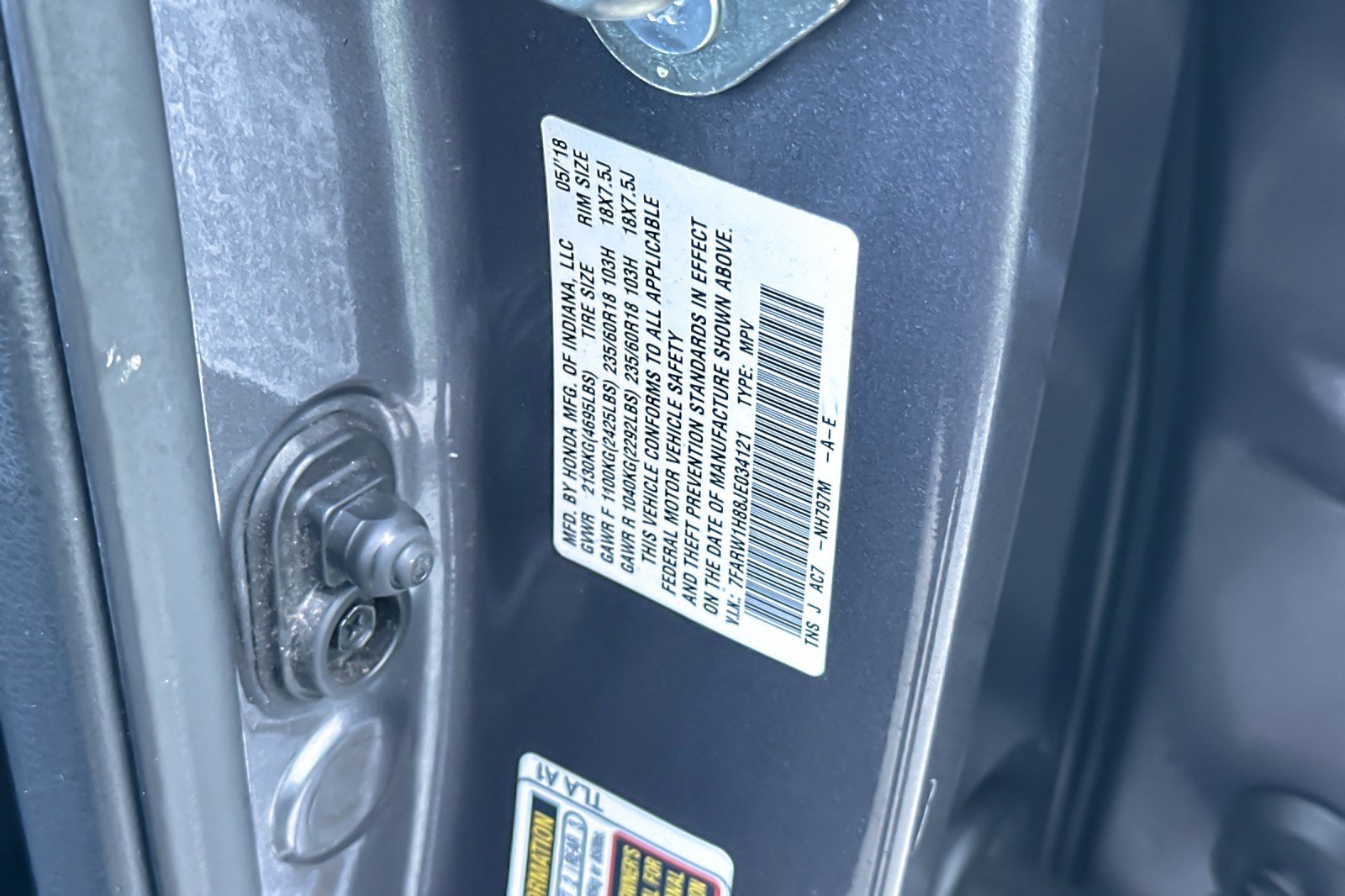 Certified 2018 Honda CR-V EX-L image 24