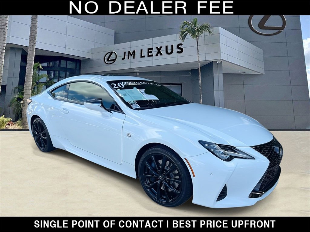 Certified 2020 Lexus RC 350 F Sport