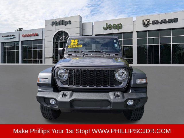 Certified 2025 Jeep Wrangler Unlimited Sport AWD/4WD image 8
