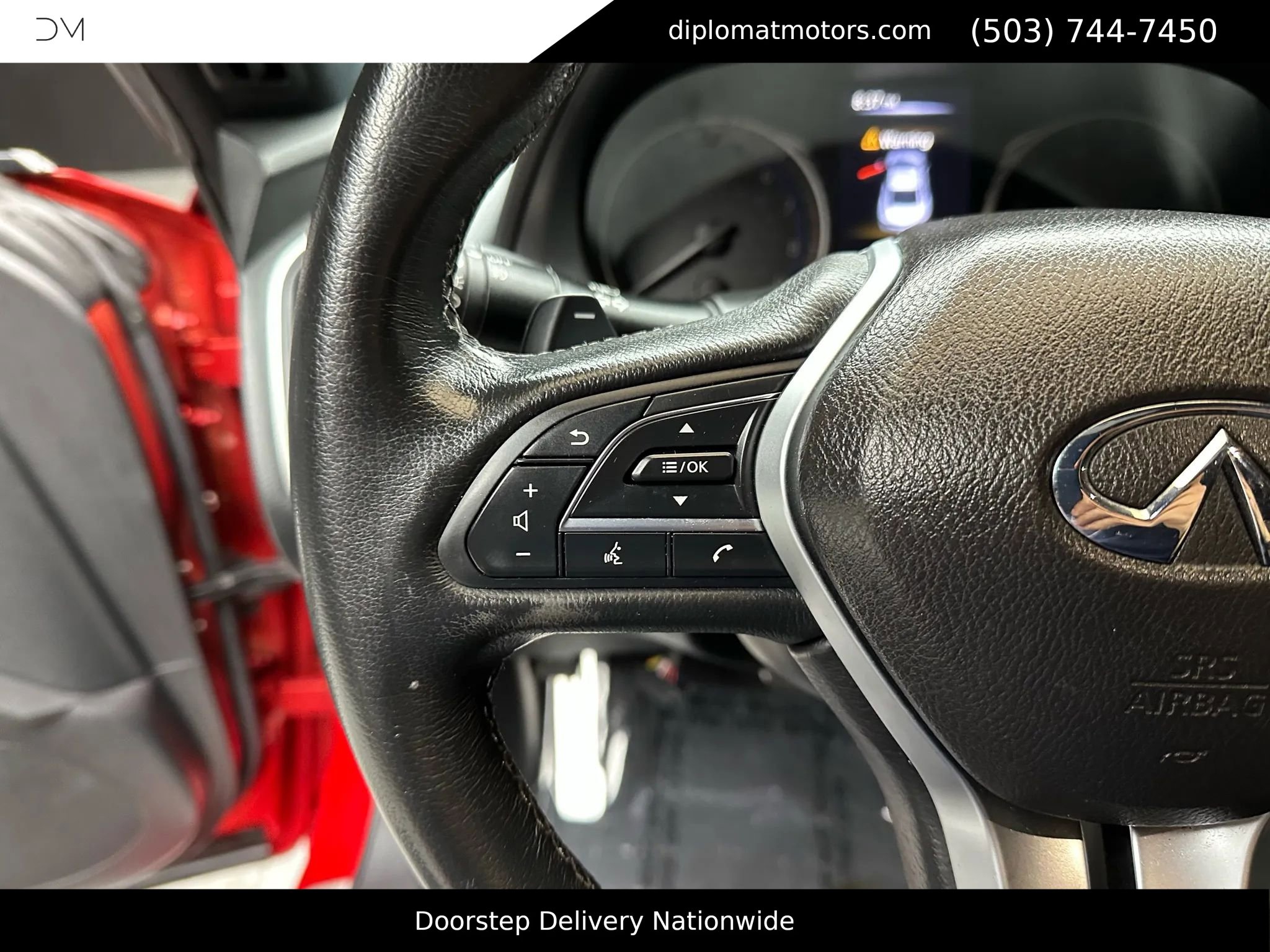 Used 2019 INFINITI Q60 Red Sport 400 w/ Cargo Package image 23