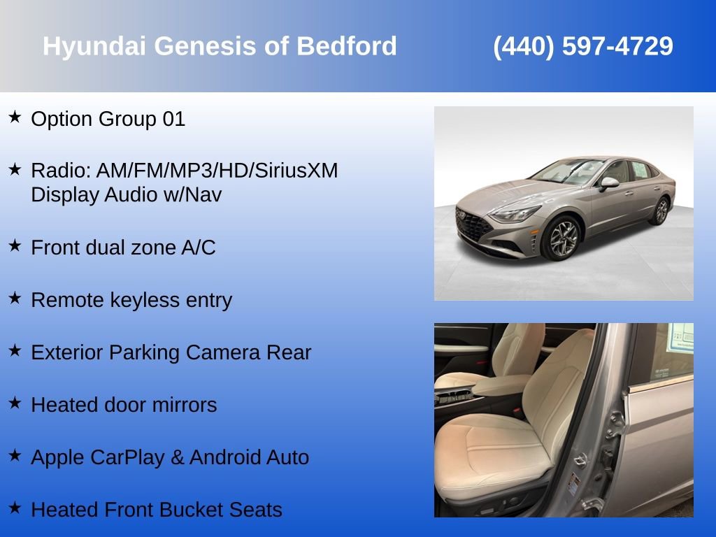 Used 2023 Hyundai Sonata SEL w/ Cargo Package FWD image 7