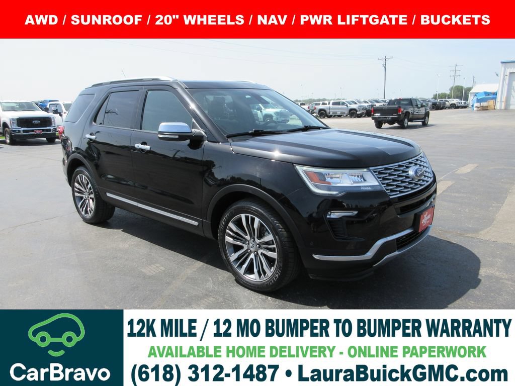 Used 2018 Ford Explorer Platinum AWD/4WD image 1