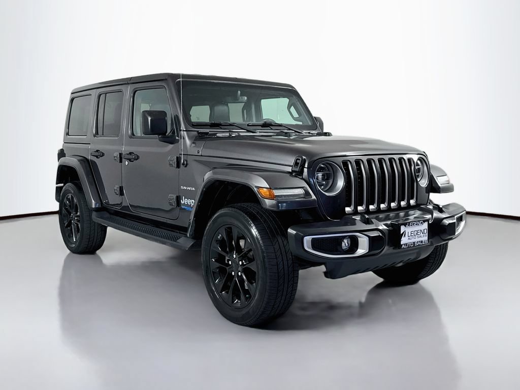 Used 2021 Jeep Wrangler Unlimited Sahara w/ Cold Weather Group AWD/4WD image 4