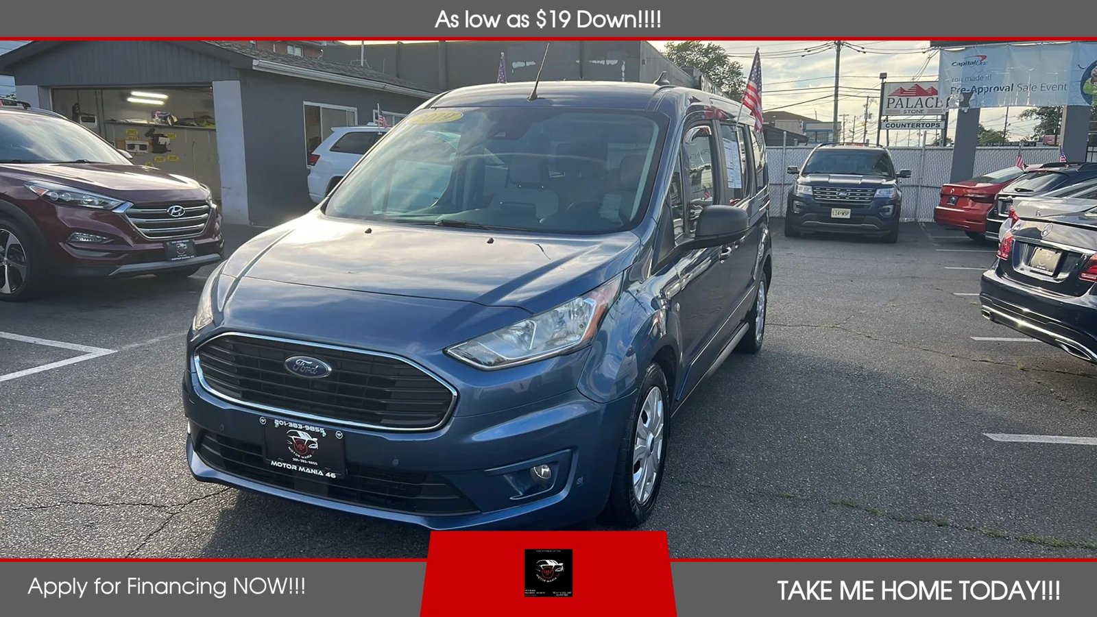 Used 2019 Ford Transit Connect XLT FWD image 1