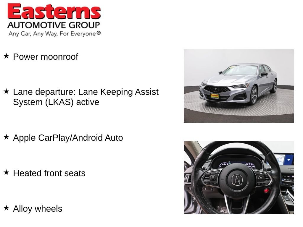 Used 2021 Acura TLX w/ Advance Package FWD image 11