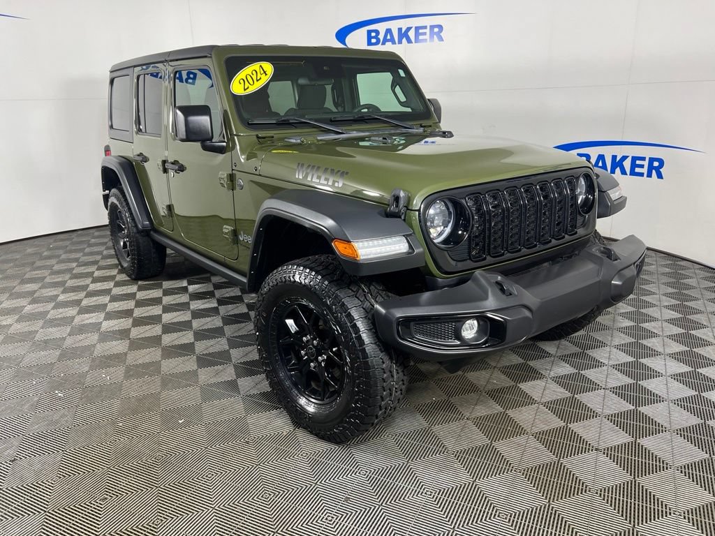 Used 2024 Jeep Wrangler Unlimited Sport AWD/4WD image 8