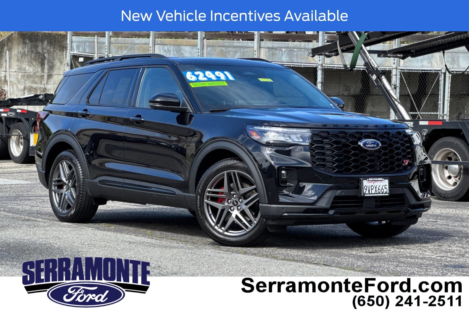 Used 2026 Ford Explorer ST w/ Sun And Sound Package AWD/4WD image 2