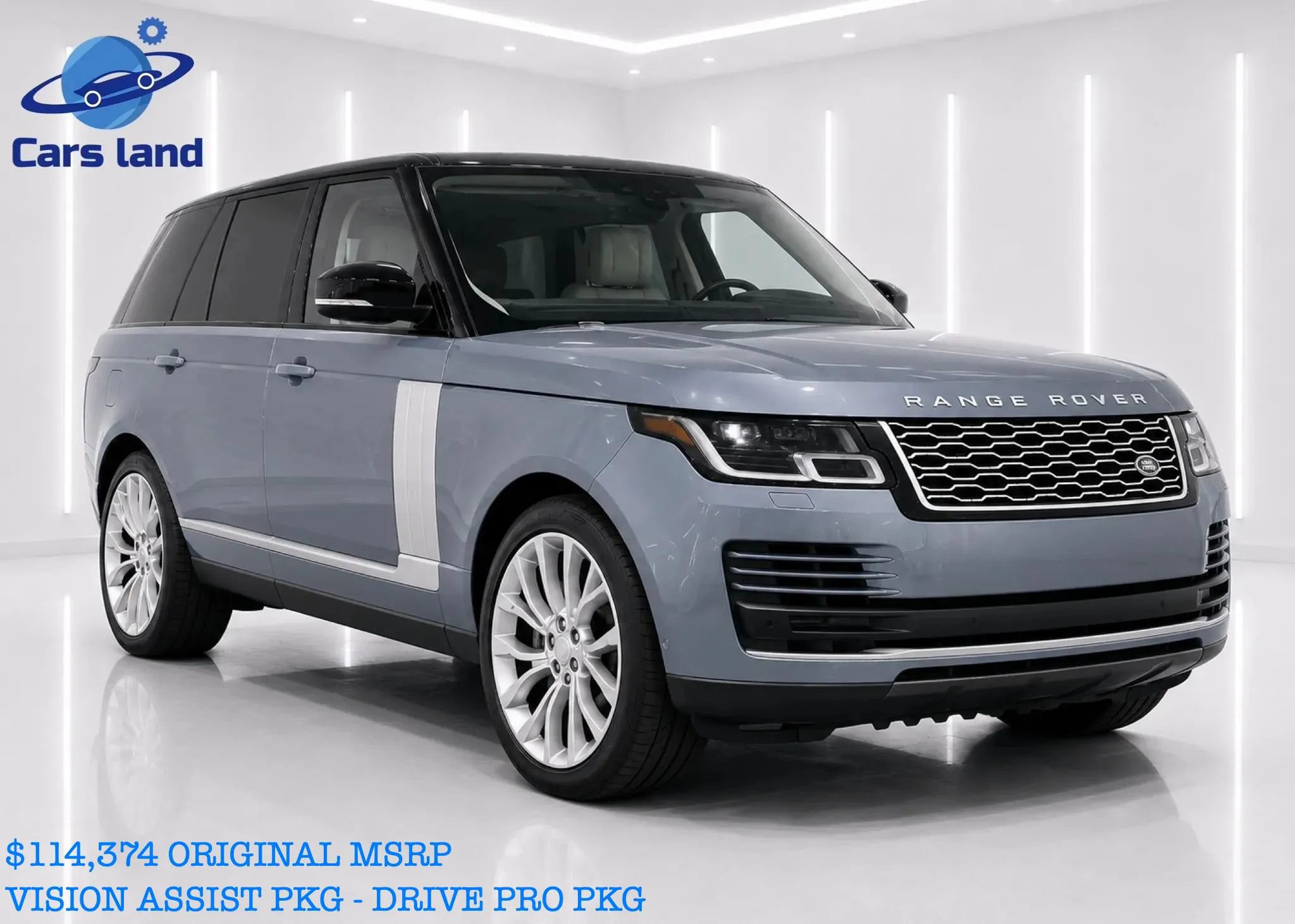 Used 2019 Land Rover Range Rover Supercharged AWD/4WD image 1