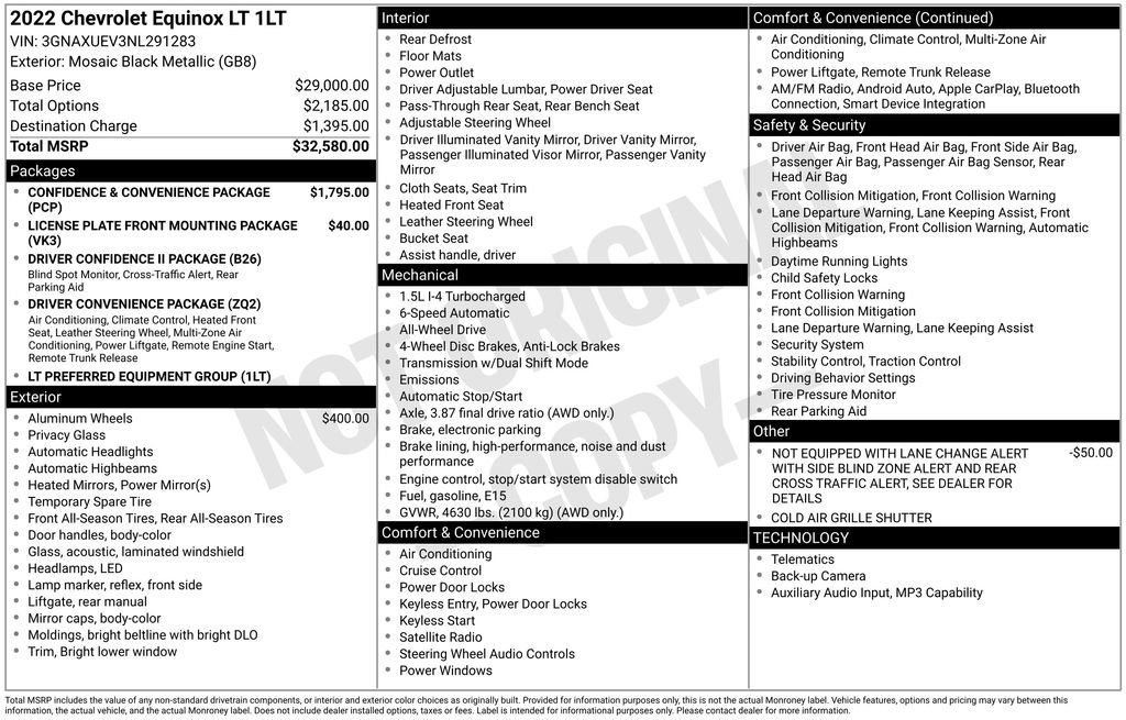 Certified 2022 Chevrolet Equinox LT image 5