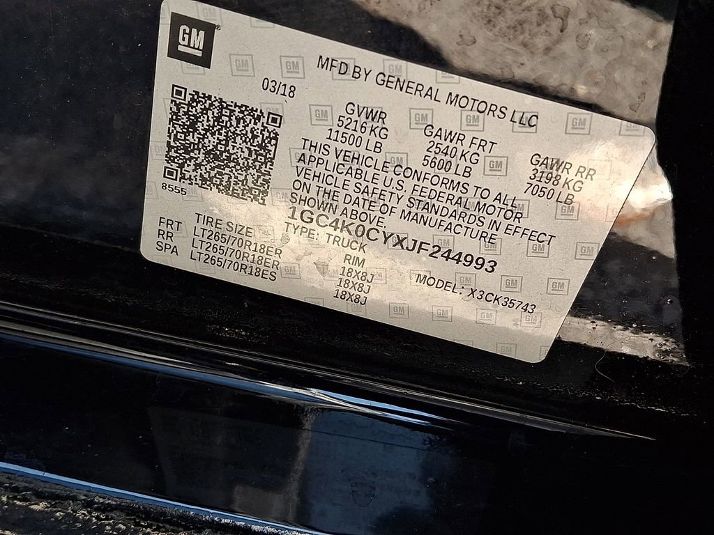 Used 2018 Chevrolet Silverado 3500 LTZ w/ Duramax Plus Package AWD/4WD image 29