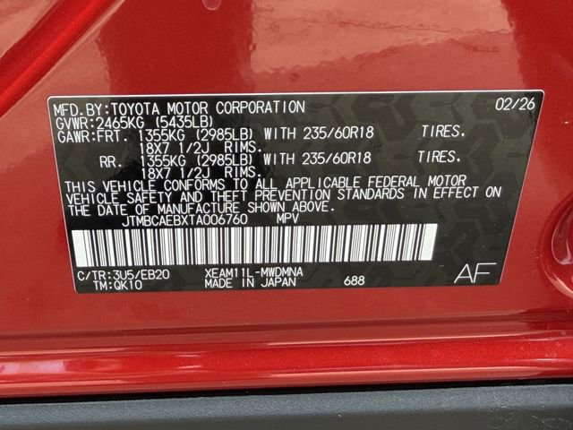 New 2026 Toyota bZ image 26