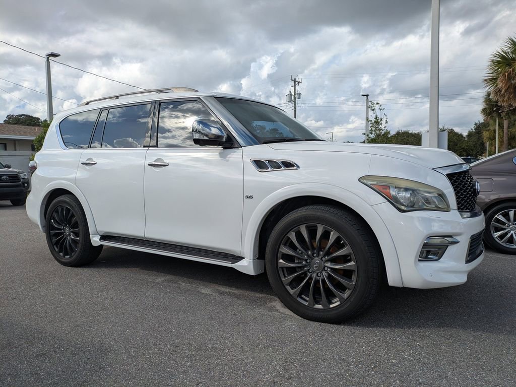Used 2015 INFINITI QX80 Limited w/ All Season Package
