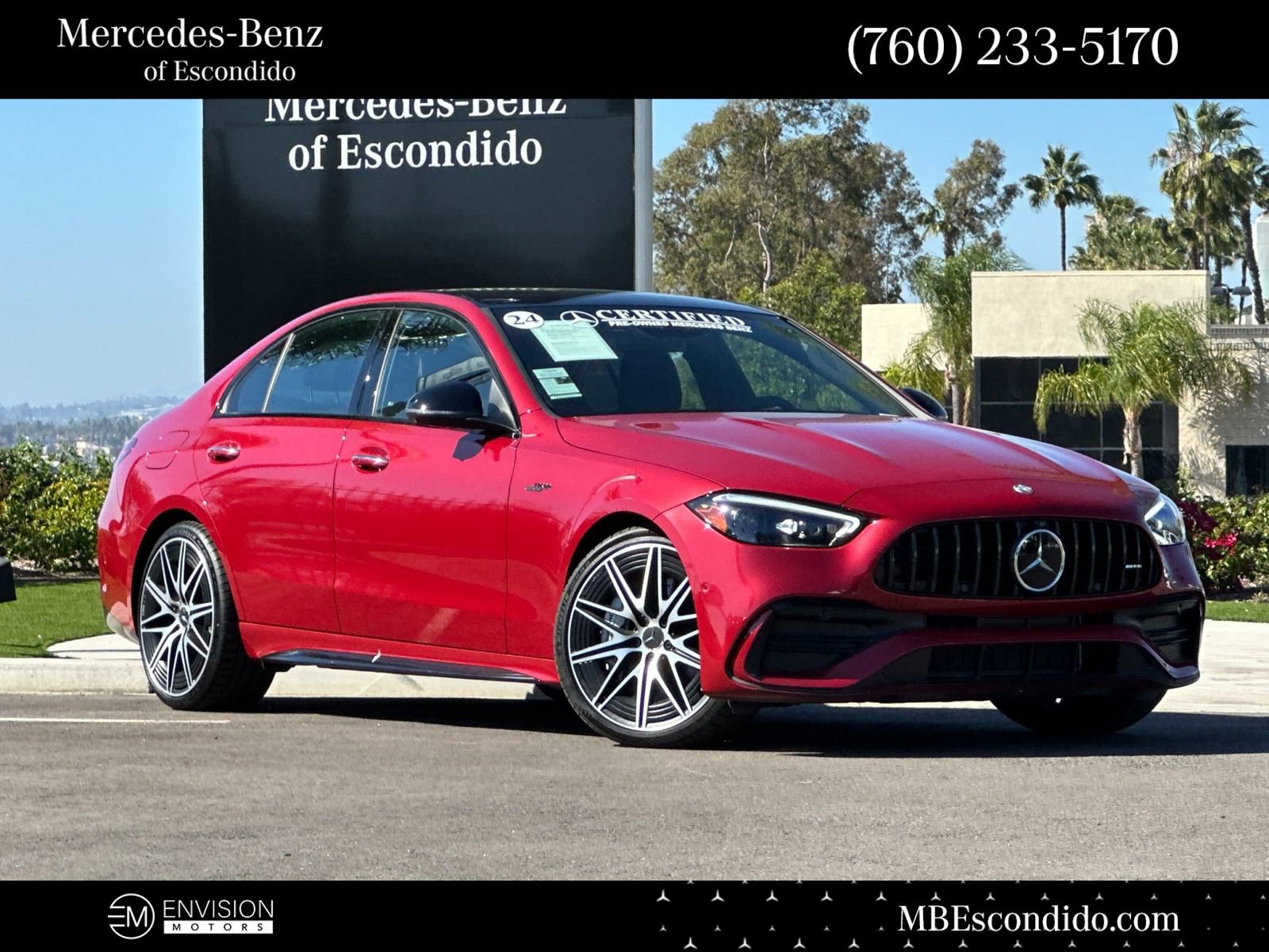 Certified 2024 Mercedes-Benz C 43 AMG 4MATIC Sedan